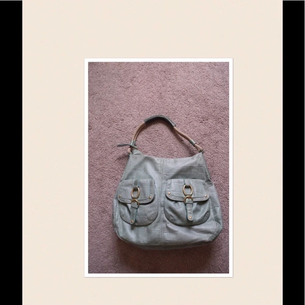 Sigrid Olsen leather hobo bag